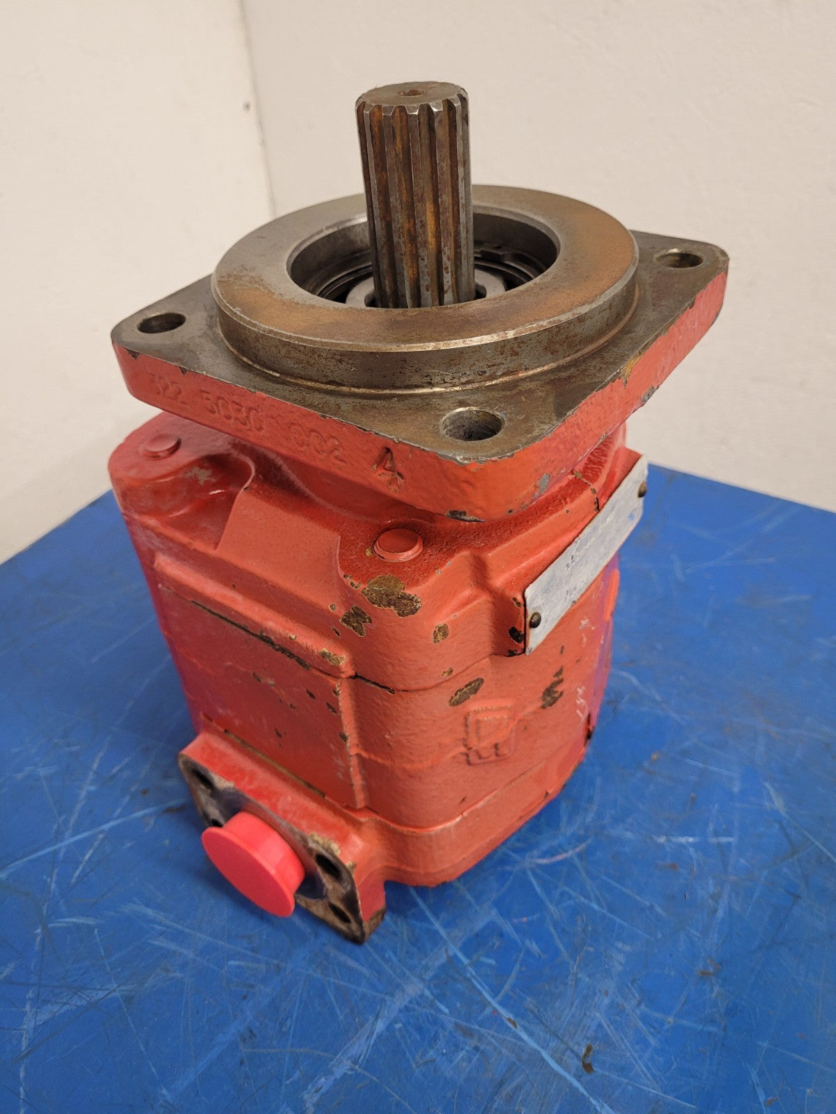 Spencer Fluid Power 322-9114-223 Hydraulic Splined Gear Motor Pump Working Pull