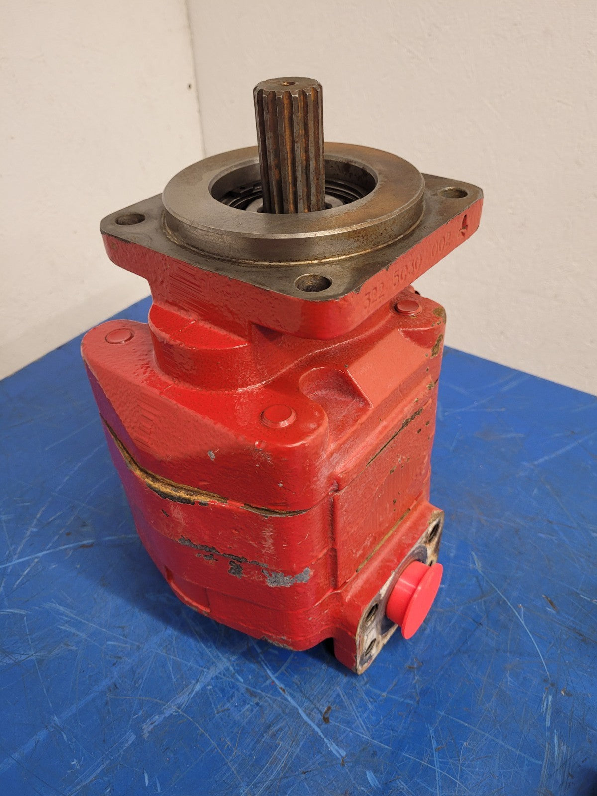 Spencer Fluid Power 322-9114-223 Hydraulic Splined Gear Motor Pump Working Pull