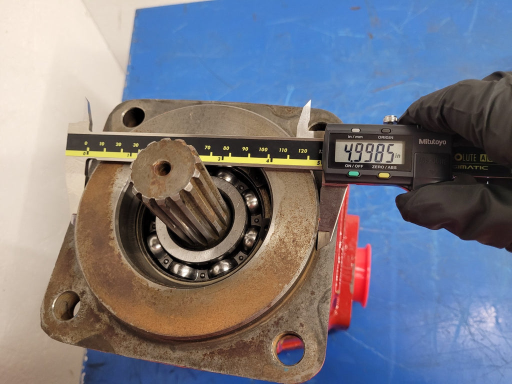 Spencer Fluid Power 322-9114-223 Hydraulic Splined Gear Motor Pump Working Pull