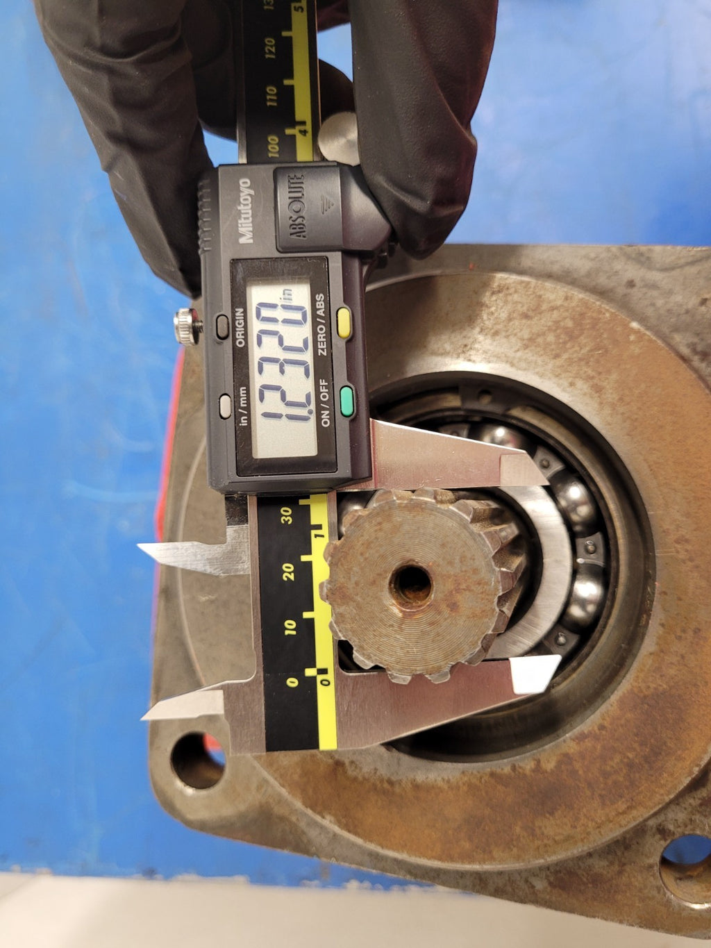 Spencer Fluid Power 322-9114-223 Hydraulic Splined Gear Motor Pump Working Pull