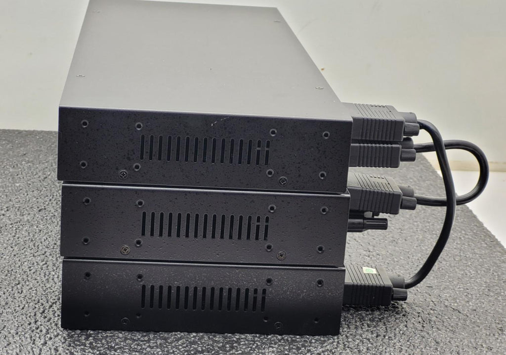 Lot of 3x Tripp Lite B042-008 8 Port USB PS2 Rack-Mountable KVM Switch