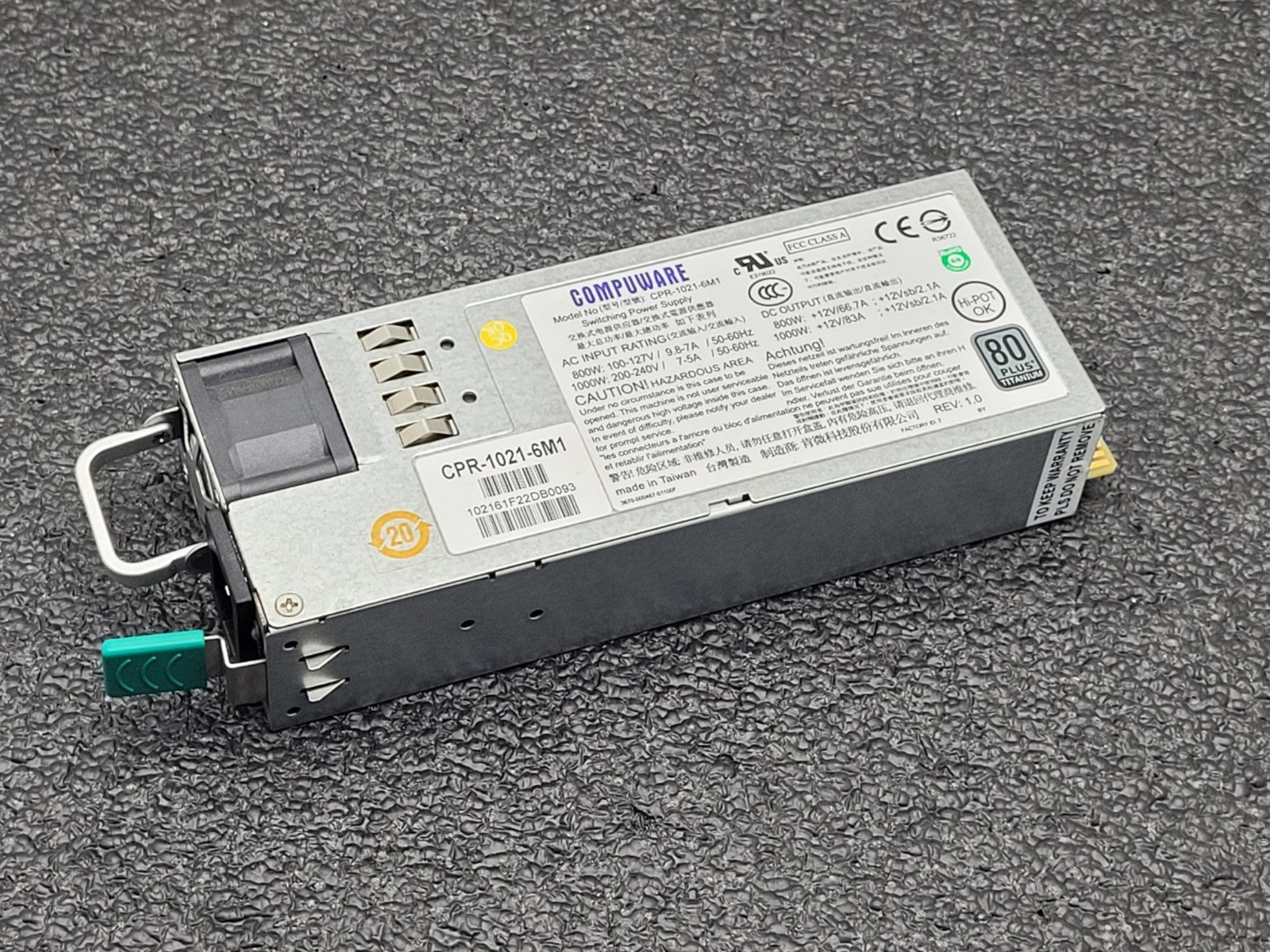 Compuware Switching Power Supply CPR-1021-6M1