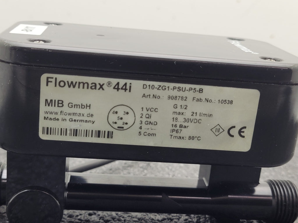 FlowMax 44i D10-ZG1-PSU-P5-B Ultrasonic Flow Meter 21/min 908782