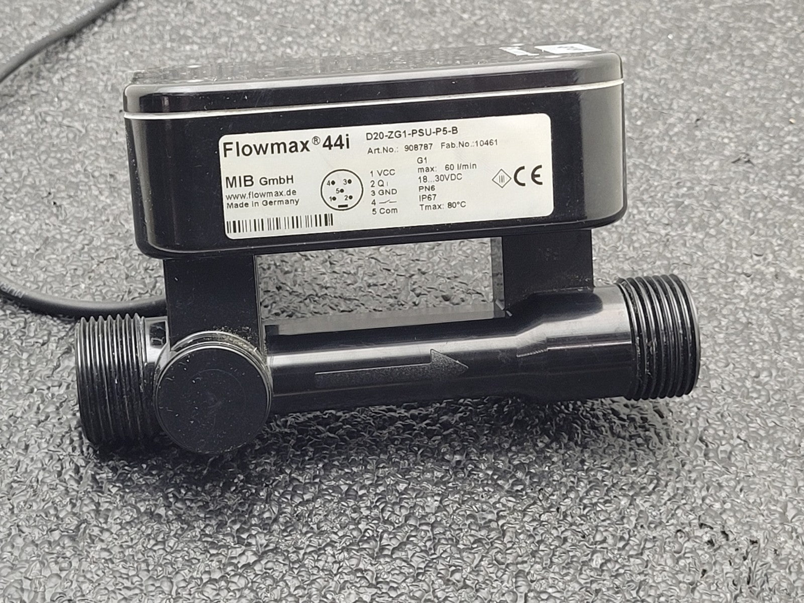 FlowMax 44i D20-ZG1-PSU-P5-B Ultrasonic Flow Meter 60 l/min 908787
