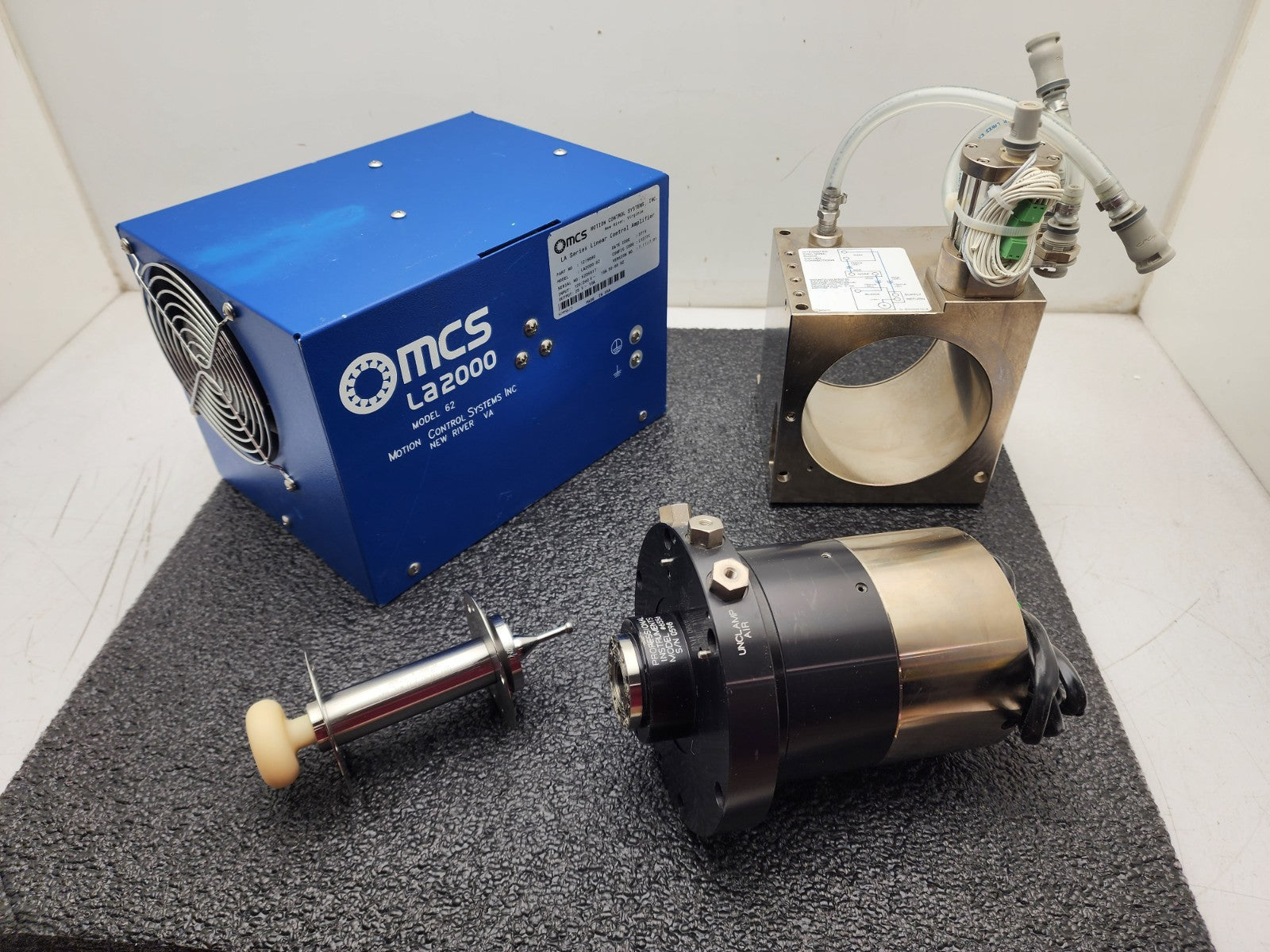 Professional Instruments 6556 Air Bearing Spindle Tested Spins w/ Controller R