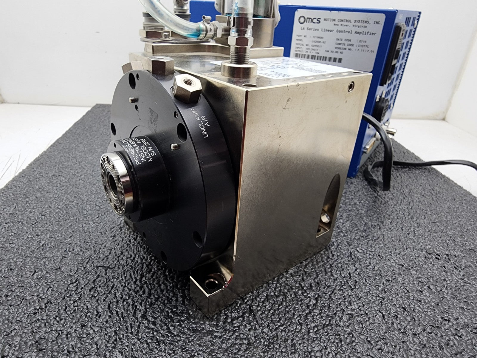 Professional Instruments 6556 Air Bearing Spindle Tested Spins w/ Controller R