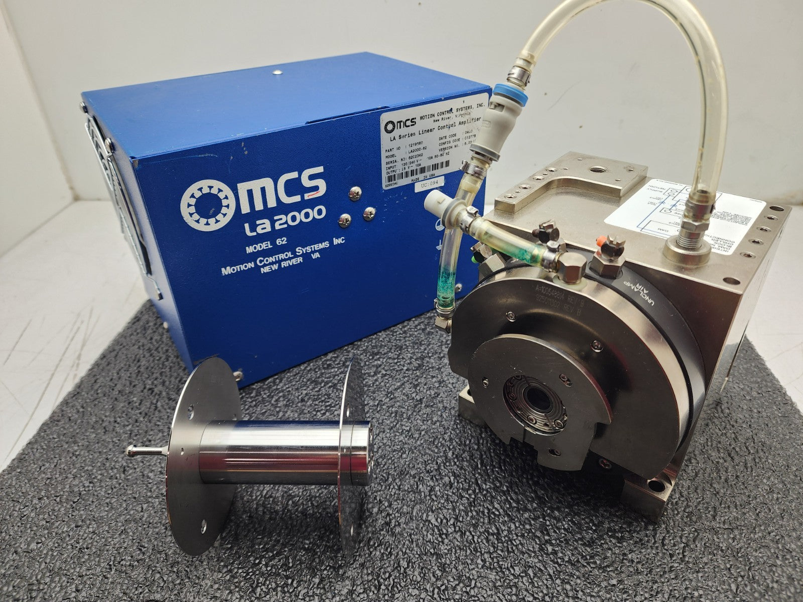 Professional Instruments 6556 Air Bearing Spindle Tested Spins w/ Controller S