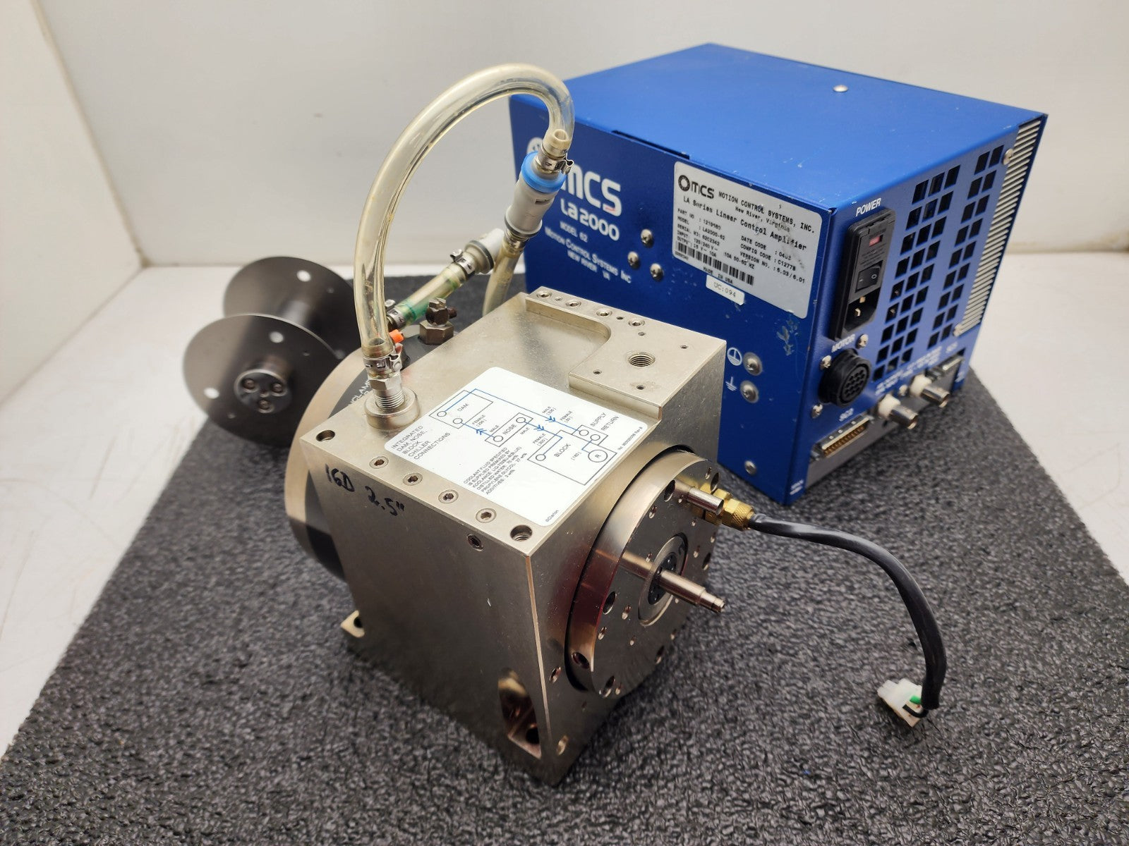 Professional Instruments 6556 Air Bearing Spindle Tested Spins w/ Controller S