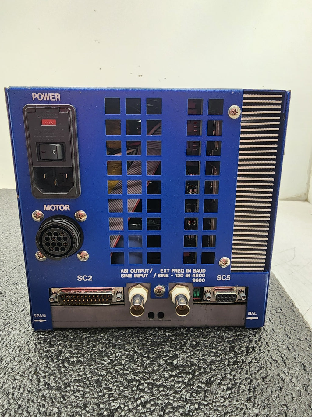 Professional Instruments 6556 Air Bearing Spindle Tested Spins w/ Controller S