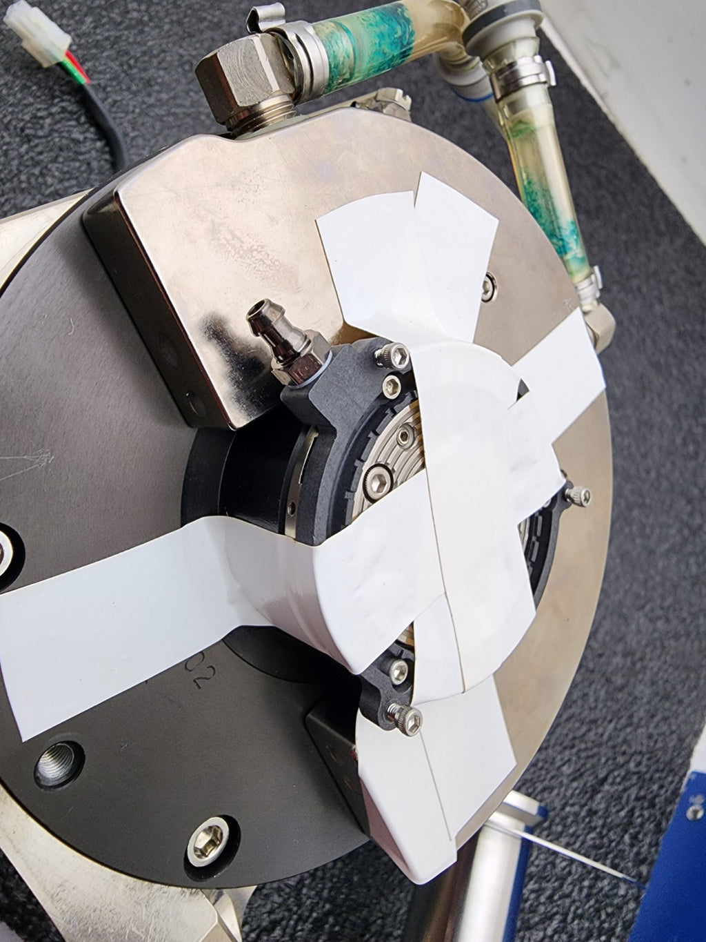 Professional Instruments 6556 Air Bearing Spindle Tested Spins w/ Controller S