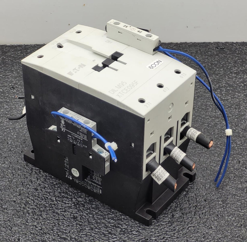 Eaton DIL M95 XTCE095F 230-600VAC 50/60Hz 125-250VDC 24VDC Coil