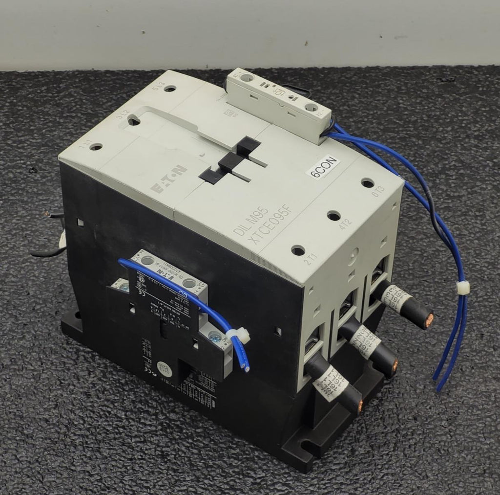 Eaton DIL M95 XTCE095F 230-600VAC 50/60Hz 125-250VDC 24VDC Coil