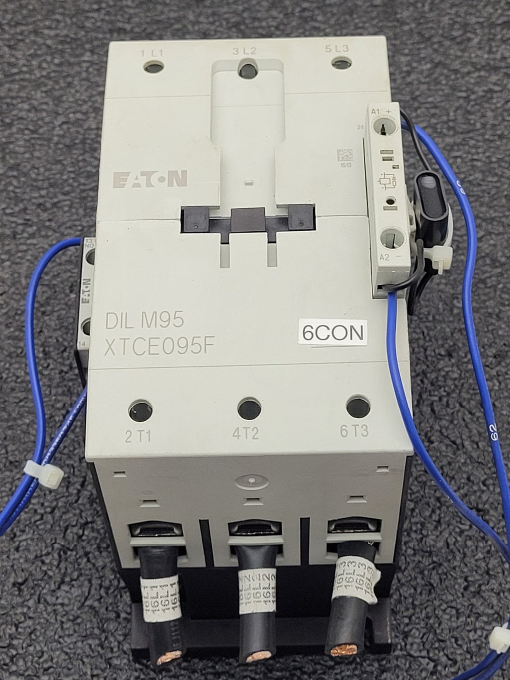 Eaton DIL M95 XTCE095F 230-600VAC 50/60Hz 125-250VDC 24VDC Coil