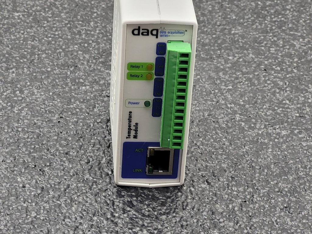 Control by Web X-DAQ-2R1-4T-I DIN Rail Mount  Ethernet PLC Temperature Module