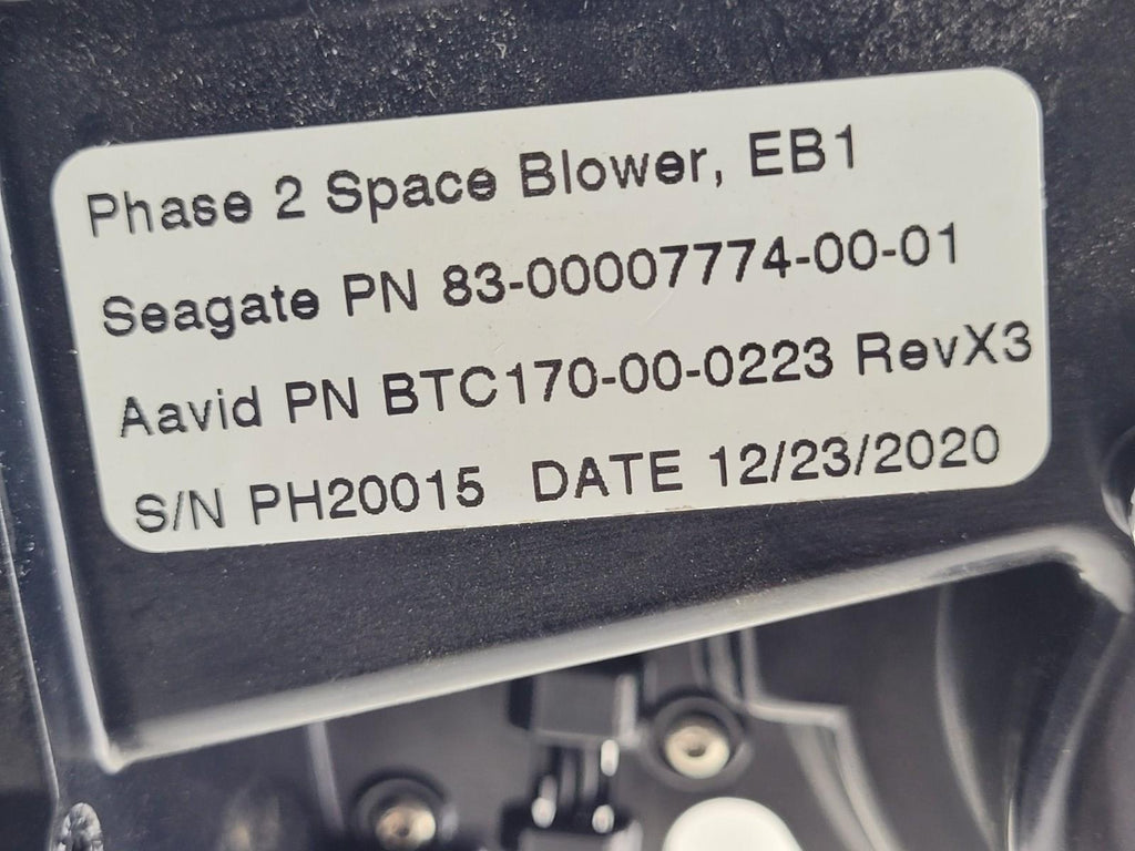 Lot of 4 Squirrel Cage Dual Sided Motor Cooling Fan Phase 2 Space Blower EB1 (B)