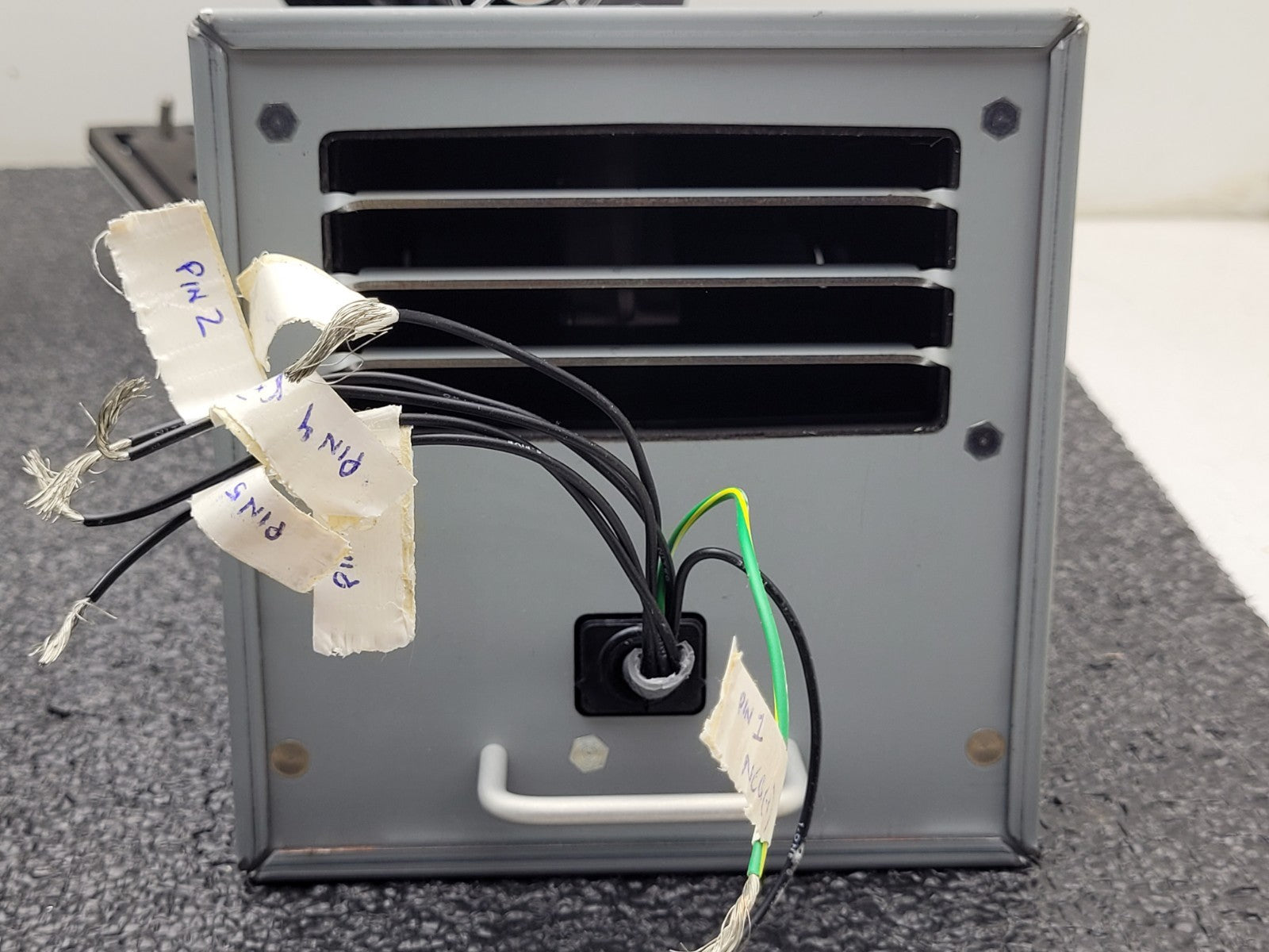 Lot of 4 Squirrel Cage Dual Sided Motor Cooling Fan Phase 2 Space Blower EB1 (B)