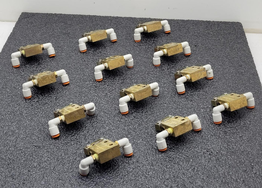 Lot of 12x Humphrey TAC2 Pnuematic Pressure Button Press Roller Arm Air Valve 34
