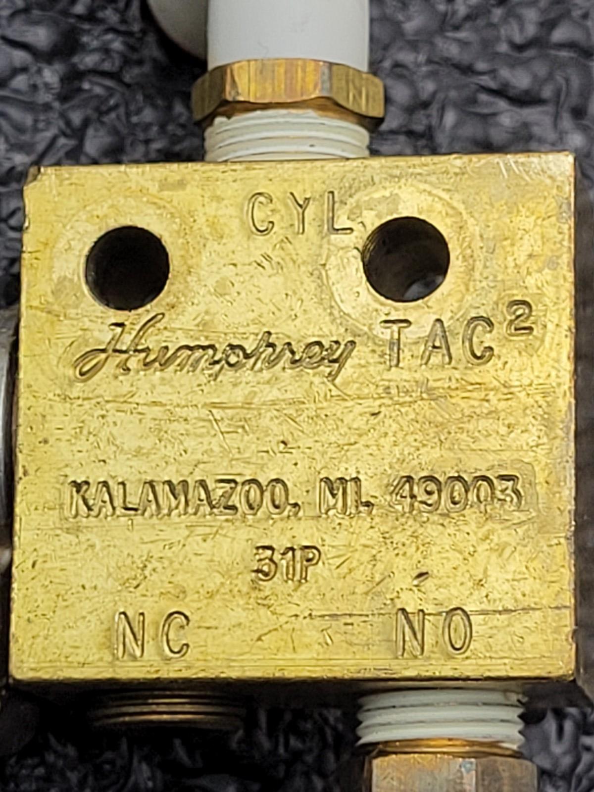 Lot of 12x Humphrey TAC2 Pnuematic Pressure Button Press Roller Arm Air Valve 34