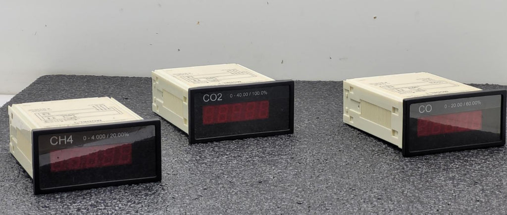 Lot of 3 California Analytical Instruments Model 1 CH4 CO CO2  Analyzer