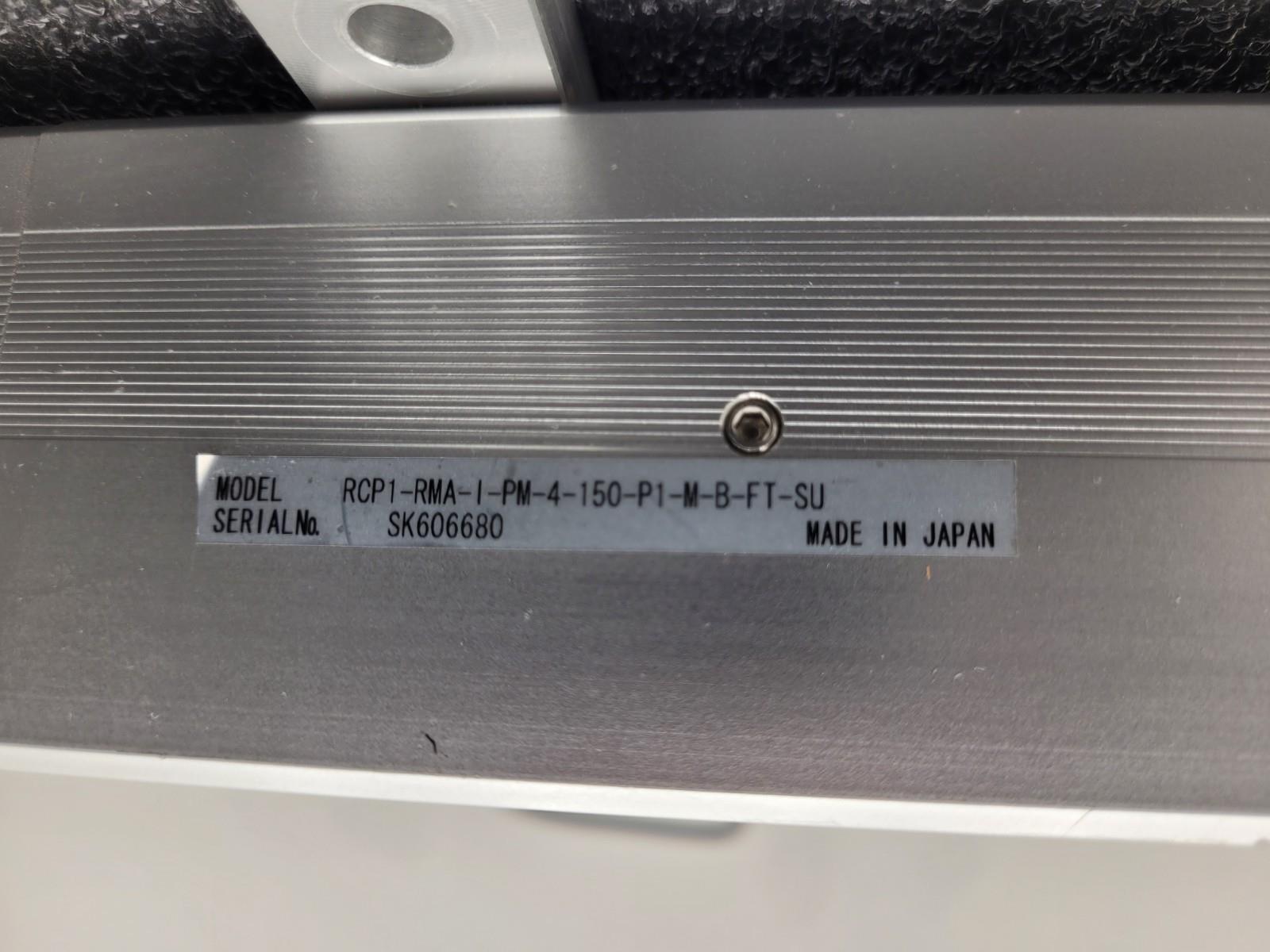 3x IAI Robo Cylinder RC-RMA-L-150-S-B-F T-AQ Linear Actuator 100mm Stroke 24V