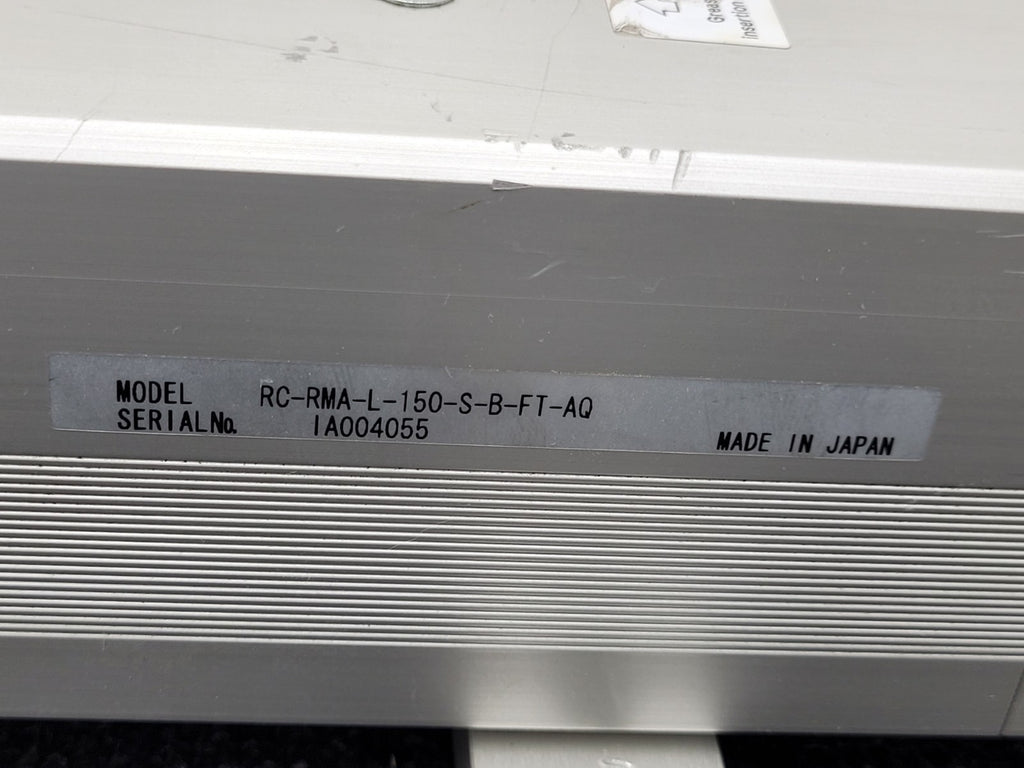 3x IAI Robo Cylinder RC-RMA-L-150-S-B-F T-AQ Linear Actuator 100mm Stroke 24V