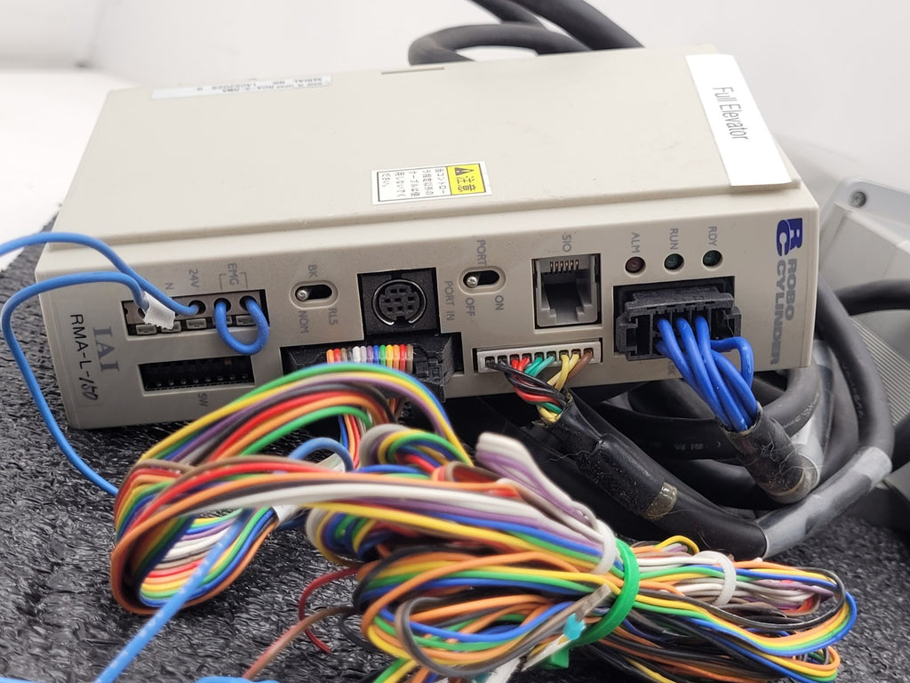 3x IAI Robo Cylinder RC-RMA-L-150-S-B-F T-AQ Linear Actuator 100mm Stroke 24V