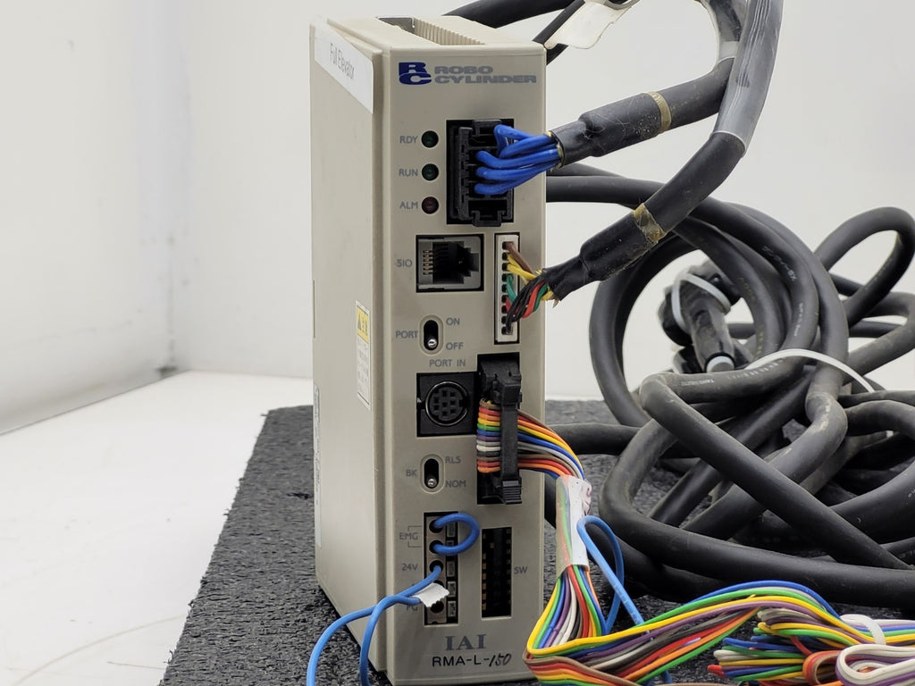 3x IAI Robo Cylinder RC-RMA-L-150-S-B-F T-AQ Linear Actuator 100mm Stroke 24V