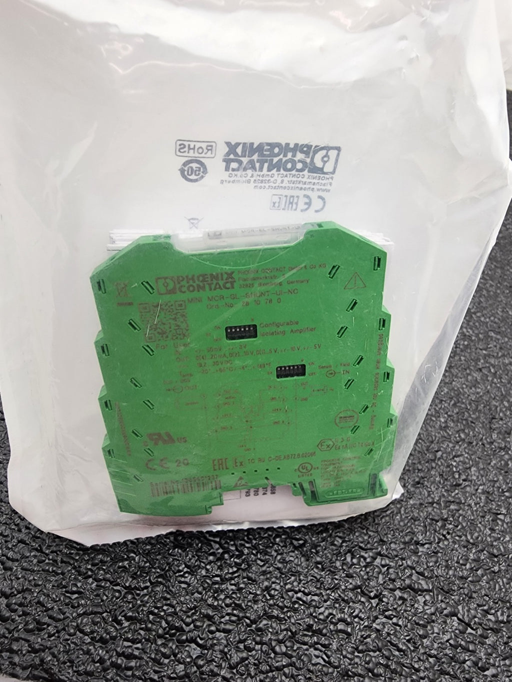 Phoenix Contact Isolation Amplifier MINI MCR-SL-SHUNT-UI-NC 2810780 New In Bag