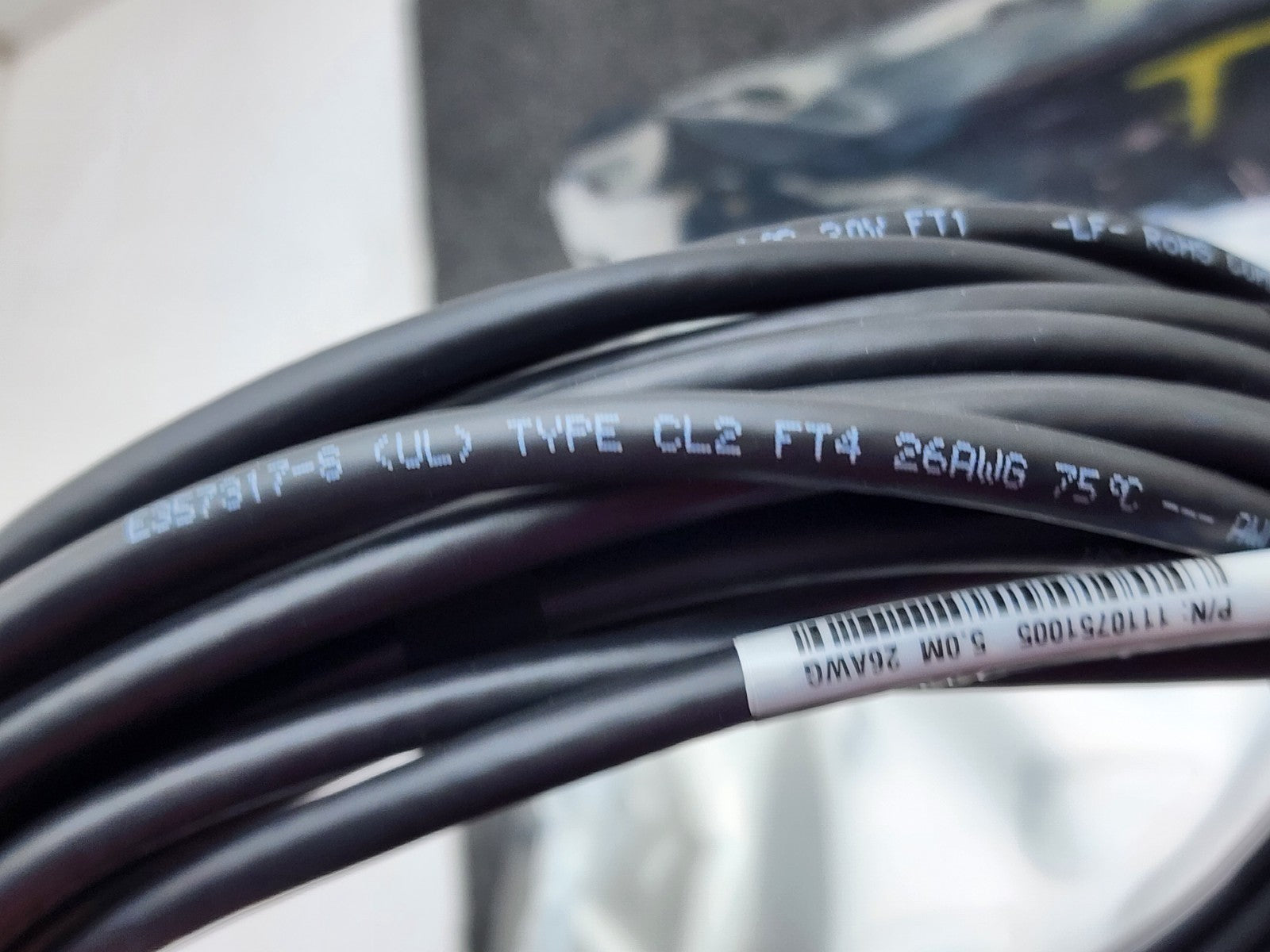 Molex 5.0M 26AWG x2 External HD Mini SAS Cable SFF-8644 to SFF-8644 1110751005