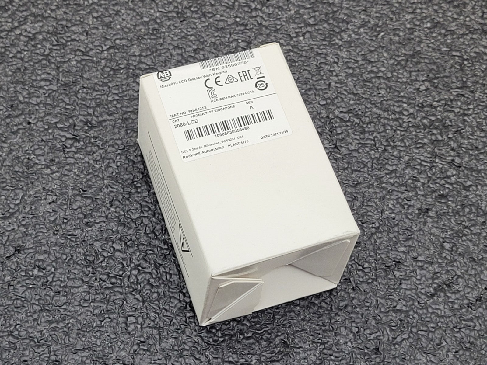 Allen Bradley 2080-LCD Micro810 Controller Display 2080LCD