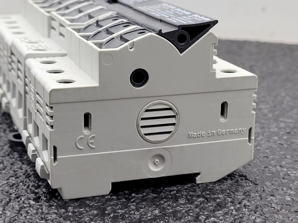 Lot of 9 ALLEN BRADLEY 1492-FB1C30-L 30A 600V  1P 200K DINRAIL FUSIBLE 1x FB2C30