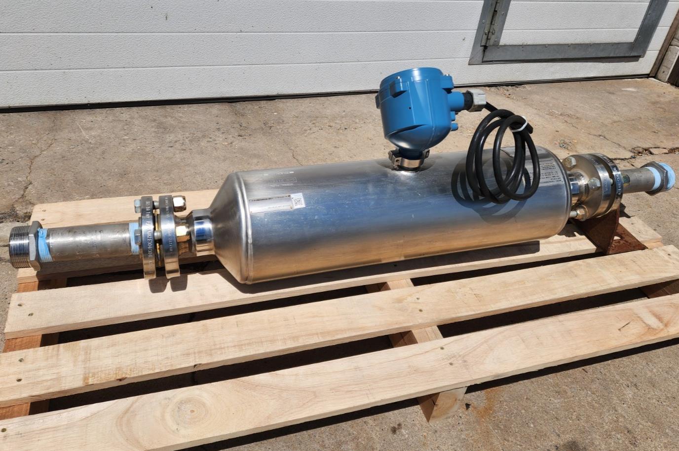 Emerson Micro Motion T-Series Coriolis Flow Meter Strait Tube Full 1.5 Bore T150