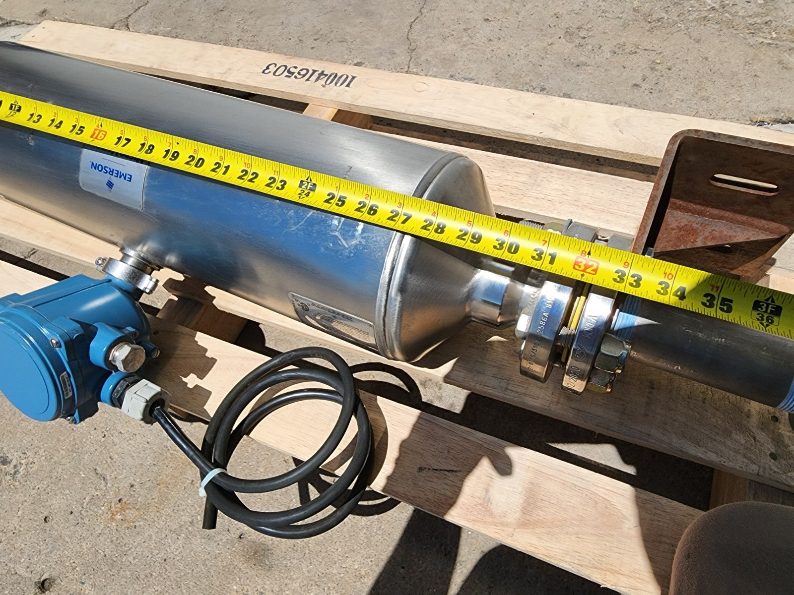 Emerson Micro Motion T-Series Coriolis Flow Meter Strait Tube Full 1.5 Bore T150