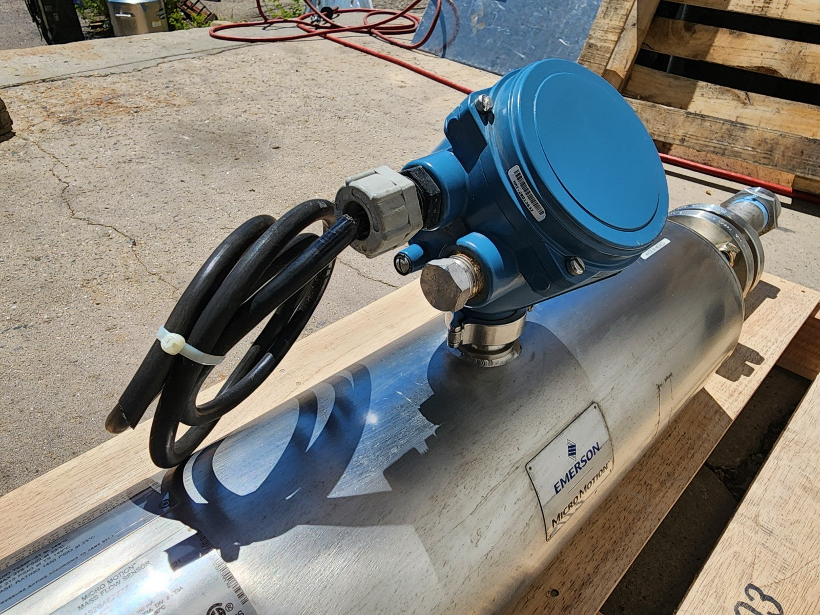 Emerson Micro Motion T-Series Coriolis Flow Meter Strait Tube Full 1.5 Bore T150