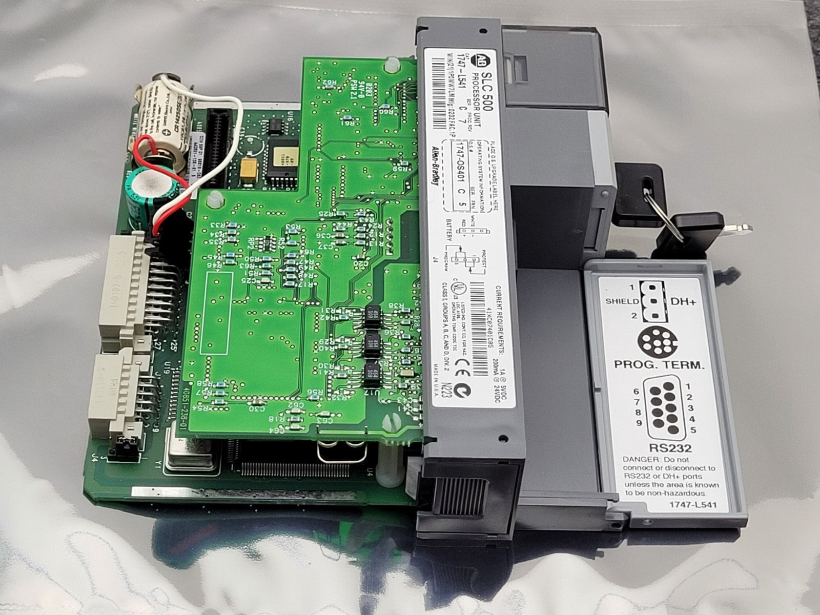 Allen Bradley 1747-L541 /C SLC500 Processor Controller Module Proc 7 1747L541