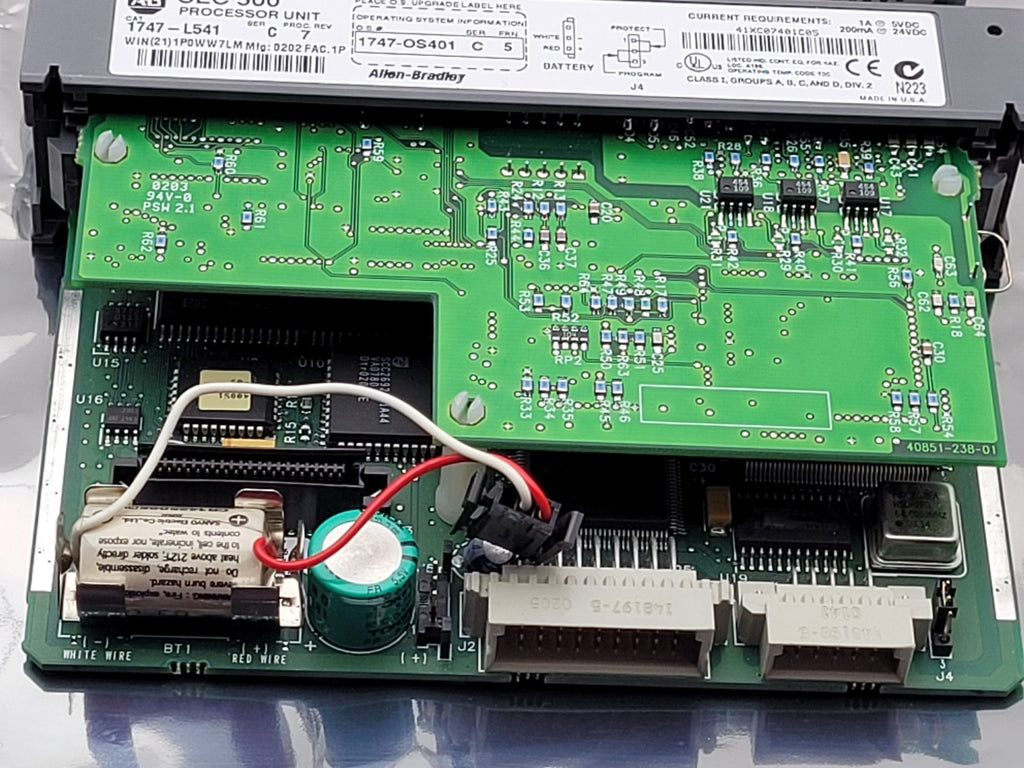 Allen Bradley 1747-L541 /C SLC500 Processor Controller Module Proc 7 1747L541