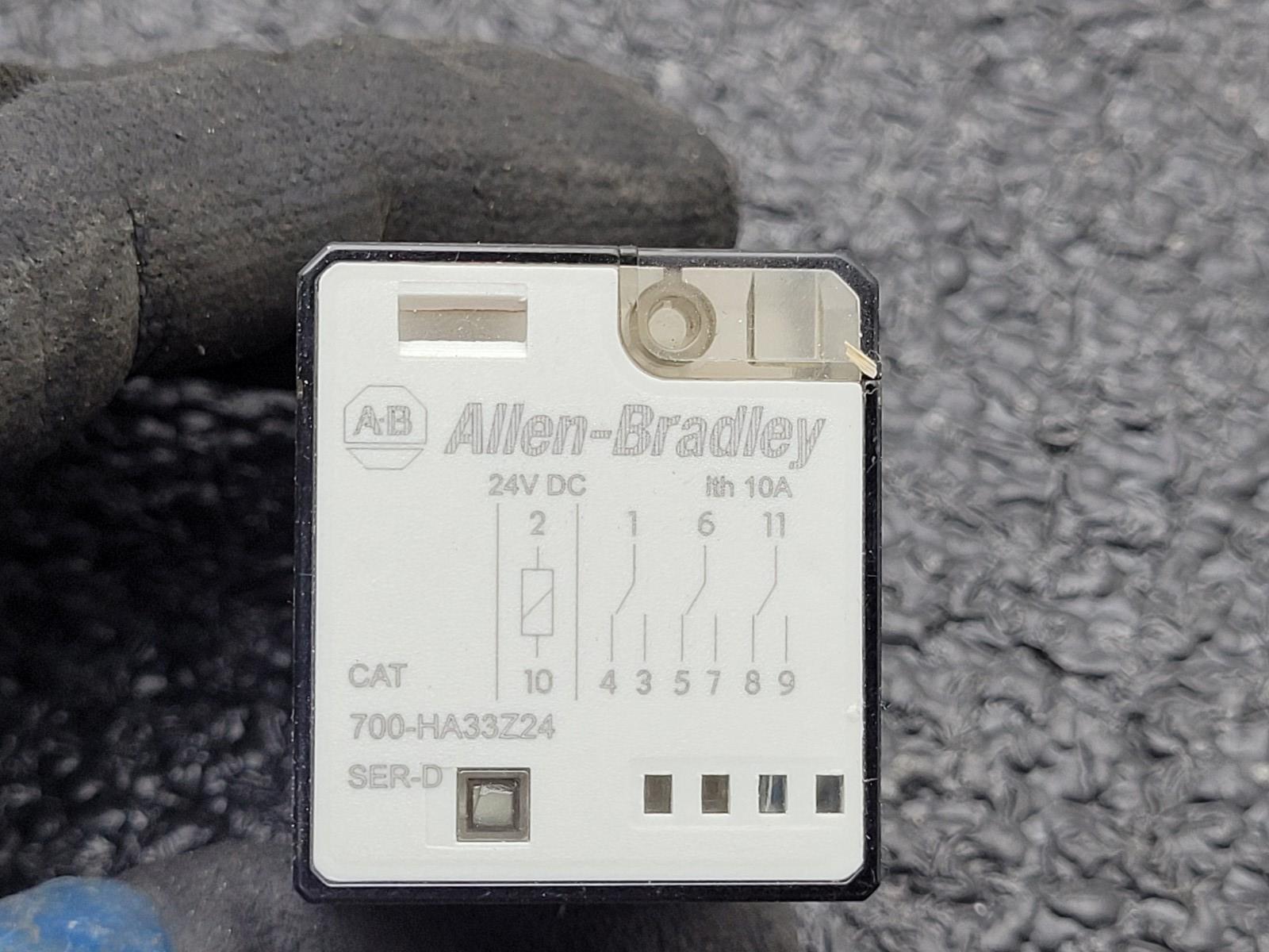 Lot of 82x Allen Bradley Relay + Base + Suppressor 700-HB33Z24 / HA33A1-4