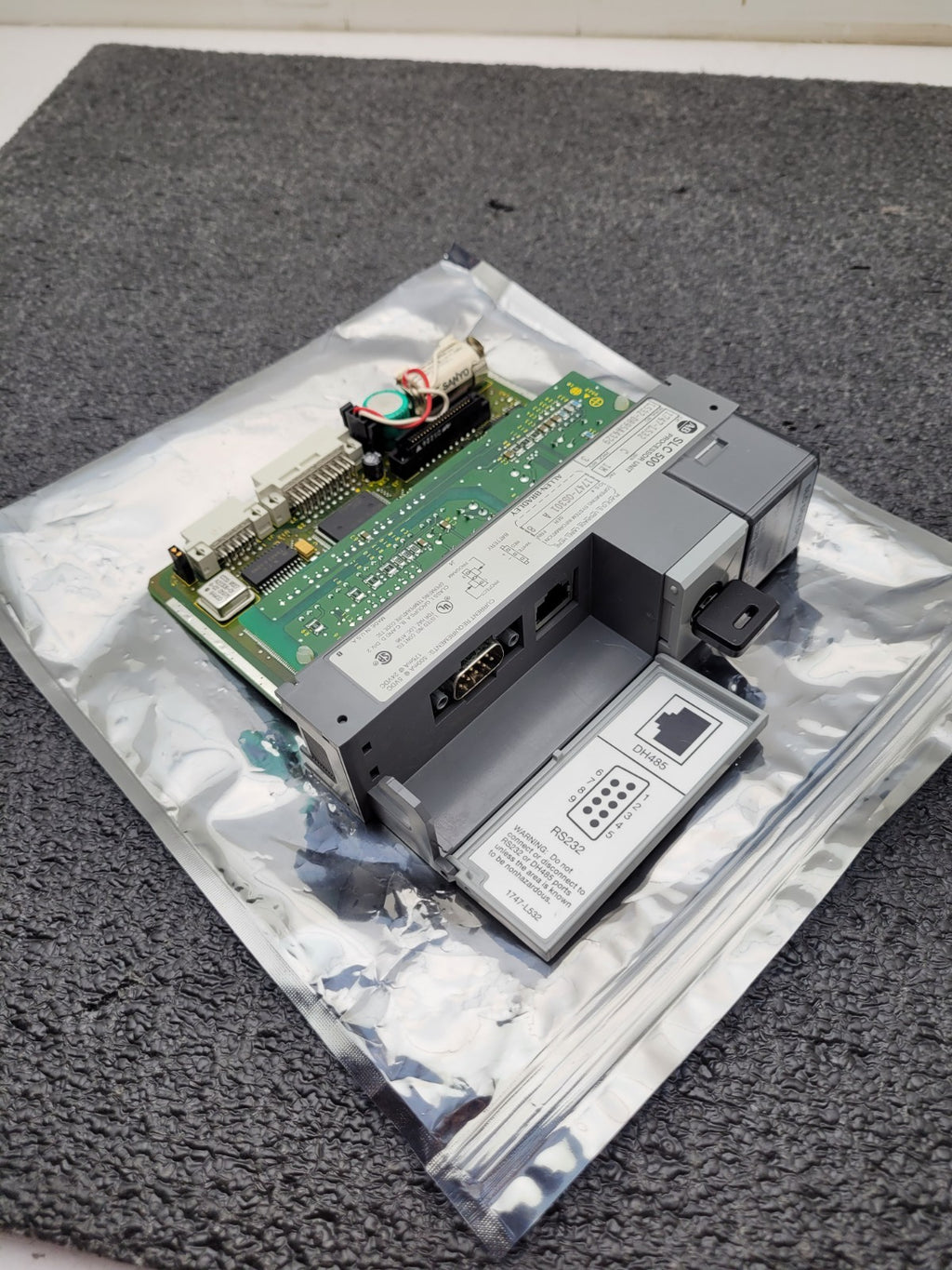 Allen Bradley 1747-L532 Ser C Processor Unit PROC REV. 3 1747-OS301 Ser A FRN 8