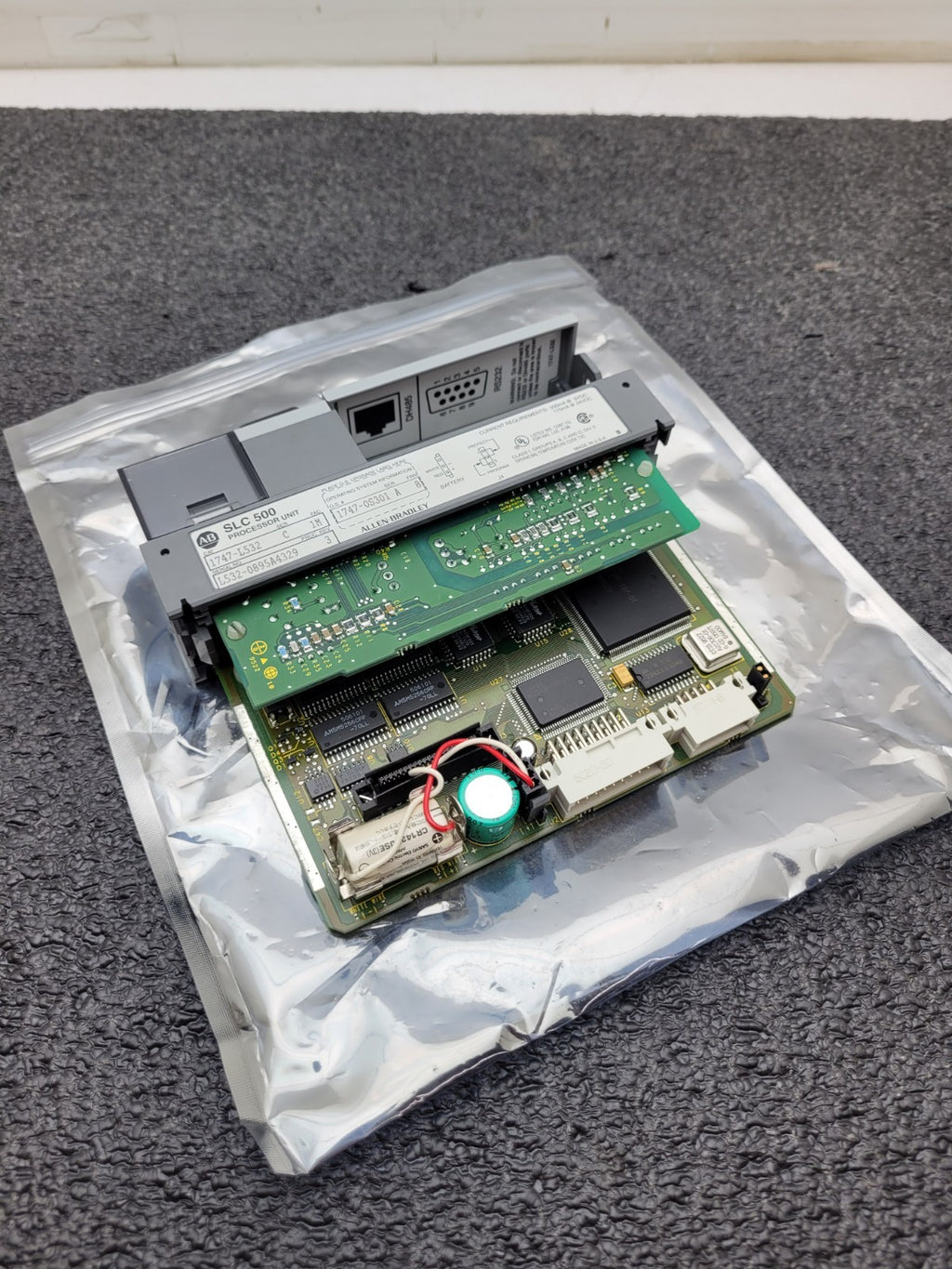 Allen Bradley 1747-L532 Ser C Processor Unit PROC REV. 3 1747-OS301 Ser A FRN 8