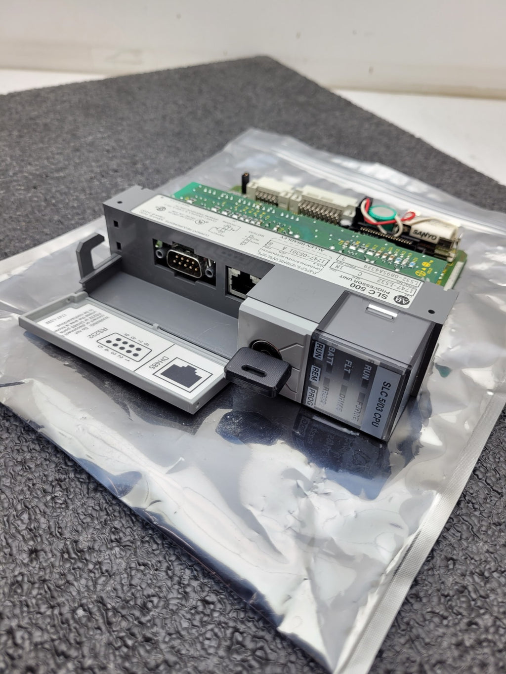 Allen Bradley 1747-L532 Ser C Processor Unit PROC REV. 3 1747-OS301 Ser A FRN 8