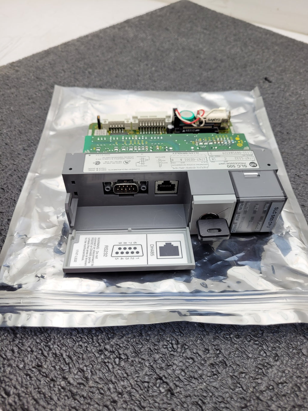 Allen Bradley 1747-L532 Ser C Processor Unit PROC REV. 3 1747-OS301 Ser A FRN 8