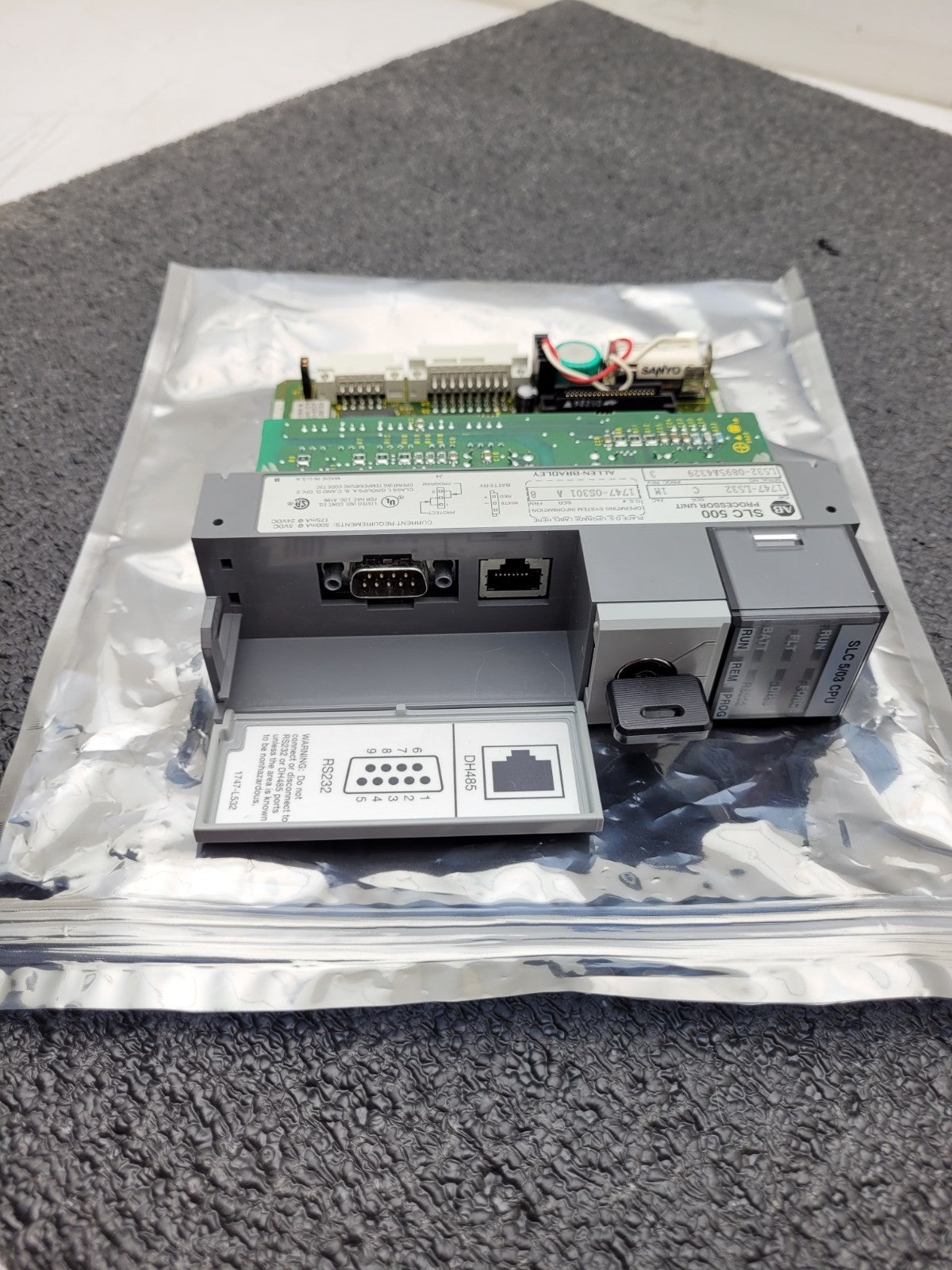 Allen Bradley 1747-L532 Ser C Processor Unit PROC REV. 3 1747-OS301 Ser A FRN 8