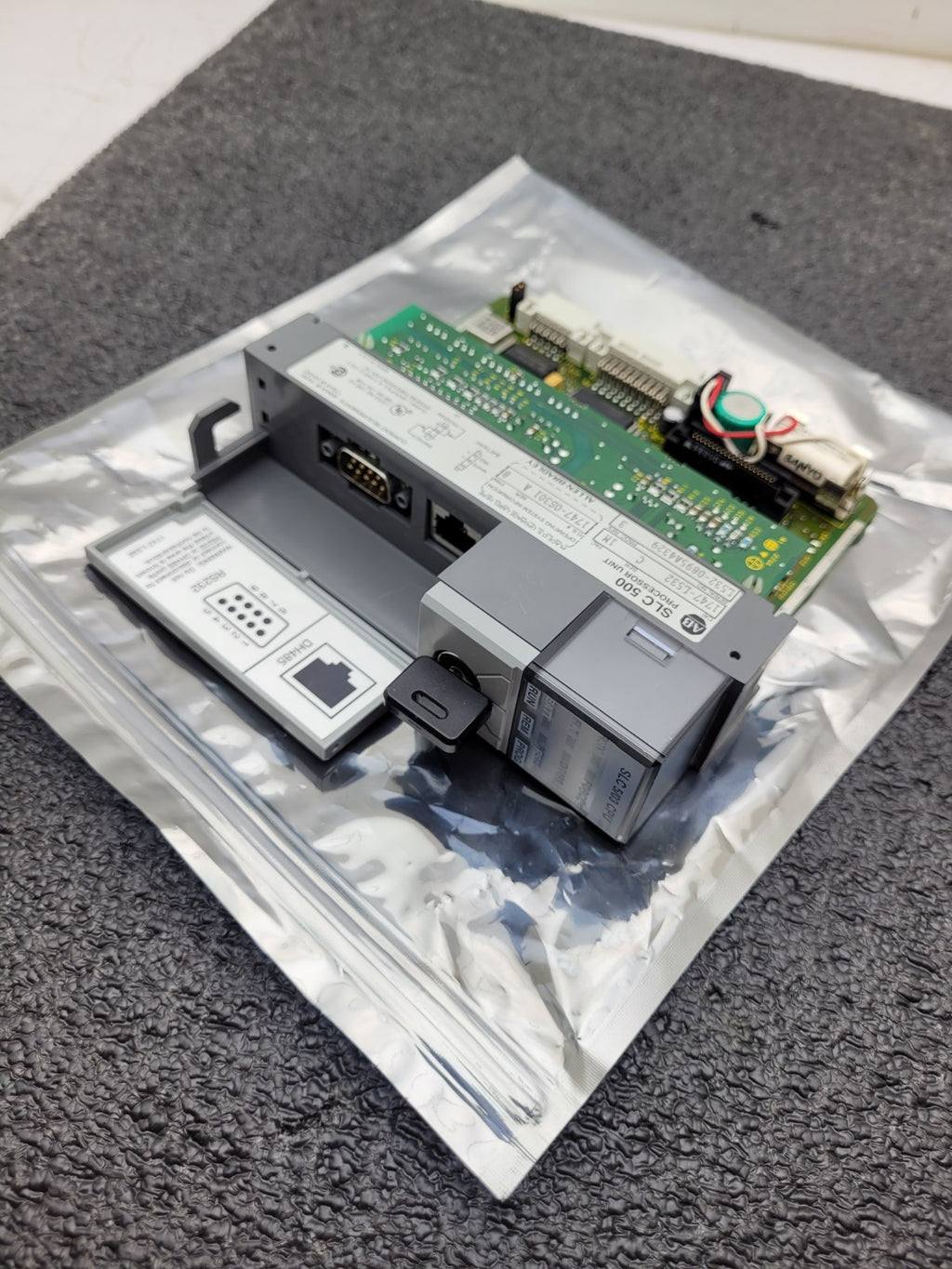 Allen Bradley 1747-L532 Ser C Processor Unit PROC REV. 3 1747-OS301 Ser A FRN 8