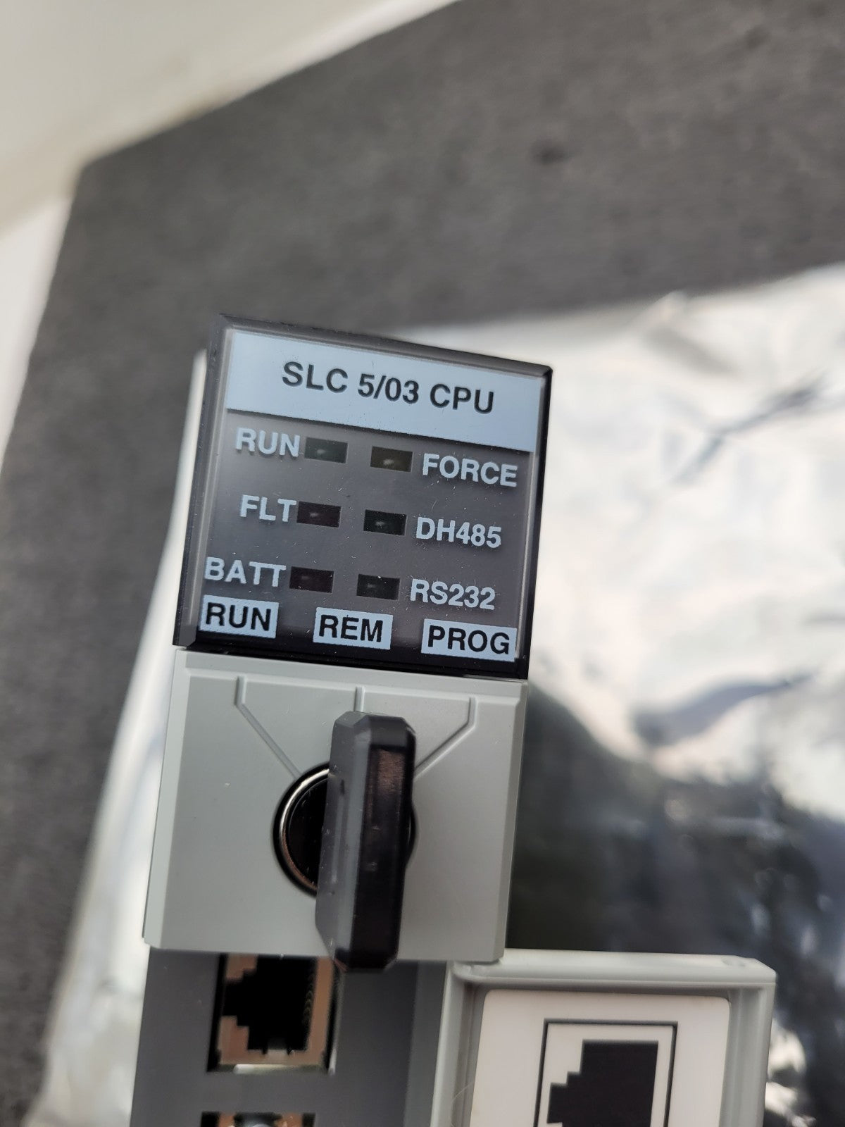 Allen Bradley 1747-L532 Ser C Processor Unit PROC REV. 3 1747-OS301 Ser A FRN 8