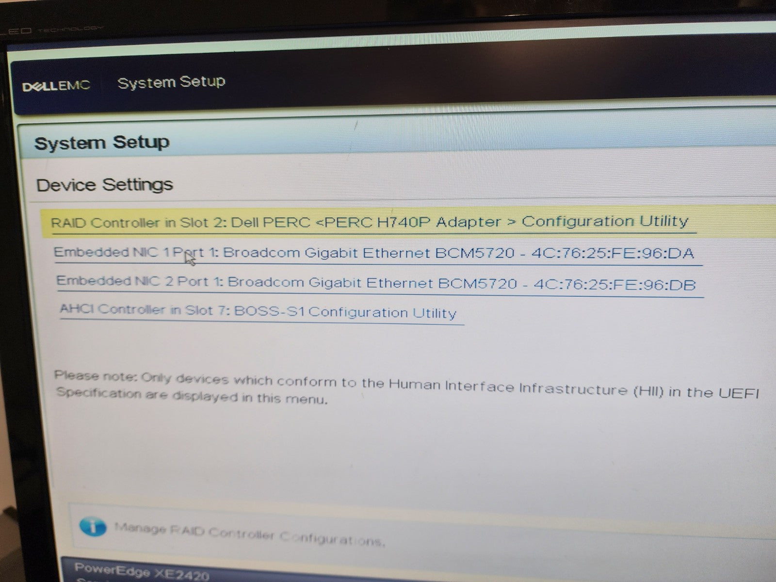 Dell PowerEdge XE2420 Server 2x Xeon Gold 6252 64G RAM H720P 2x 2000W PSU