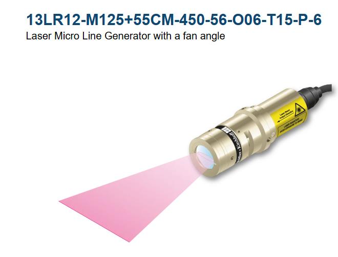 56mw Schafter + Kirchhoff 13LR12-M125 Laser Micro Line Generator 12° Fan Angle