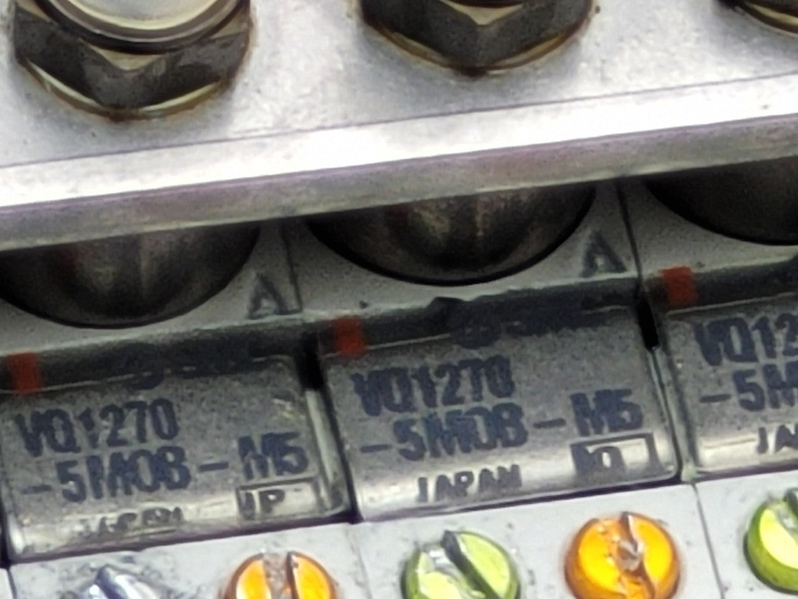 SMC (x9) VQ1270-5MOB-M5 Solenoid Valve Assembly Manifold