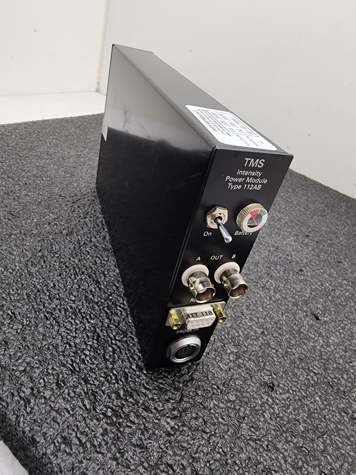 TMS Intensity Power Module 112AB Probe Input Dual BNC Output Battery Pack Option