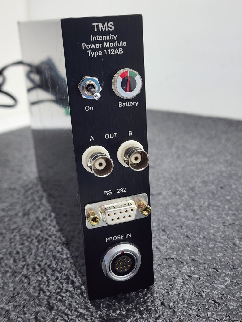 TMS Intensity Power Module 112AB Probe Input Dual BNC Output Battery Pack Option