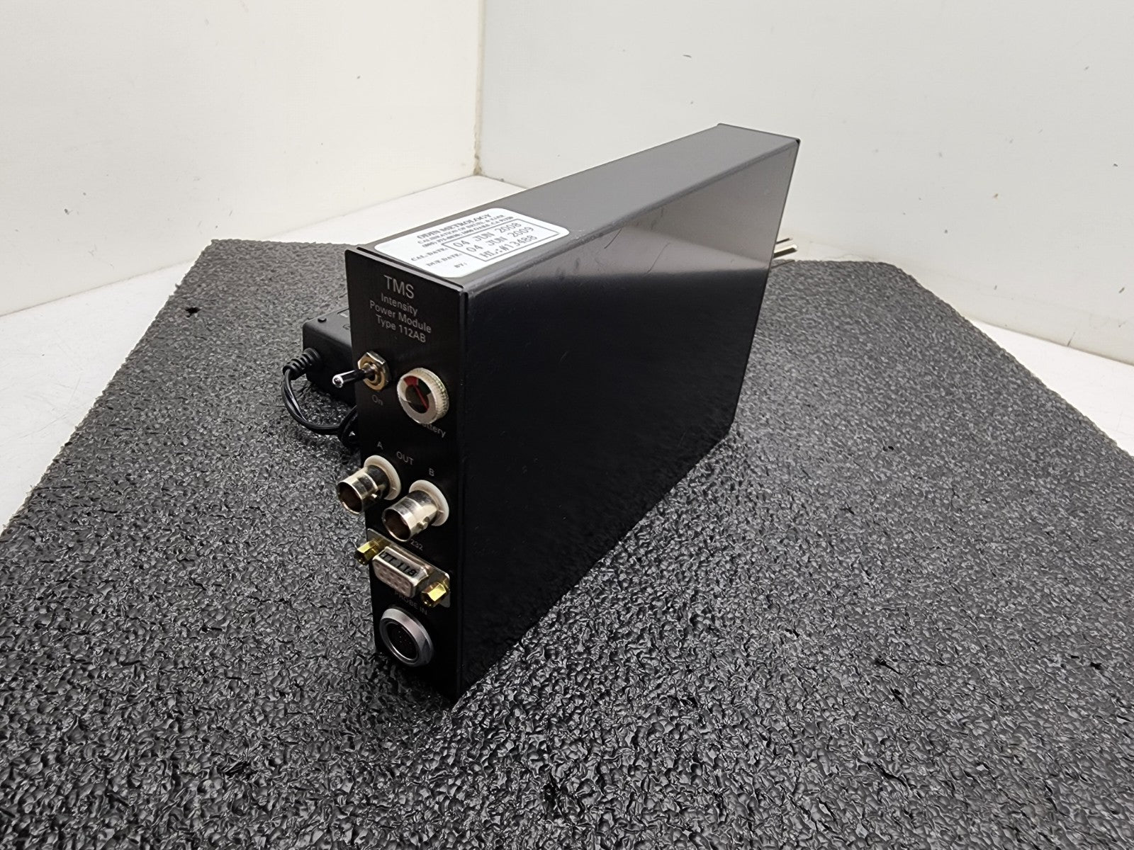 TMS Intensity Power Module 112AB Probe Input Dual BNC Output Battery Pack Option